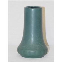 4 3/4" HAMPSHIRE POTTERY VASE W/ MOTTLE