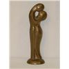 Image 1 : 12" MODERN BRONZE SCULPTURE OF YOUNG CO