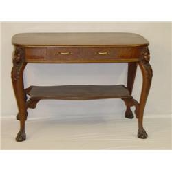 CLASSICAL REVIVAL VICTORIAN OAK 1 DRAWE