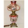 Image 1 : VICTORIAN PARLOR LAMP W/ SHADE DECORATE