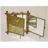 Image 1 : 3 PART FAUX BAMBOO SHAVING MIRROR W/ DE