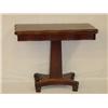 Image 1 : EMPIRE MAHOGANY FLIP TOP CARD TABLE W/ 