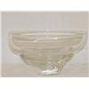 Image 1 : 8 1/4" CRYSTAL BOWL SIGNED BRASHON OR G