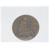 Image 1 : 2 1/4" ROUND BRONZE MEDAL-SEATED WOMAN 