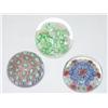 Image 1 : LOT (3) PAPERWEIGHTS: (1) W/ MURANO LAB