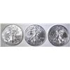 Image 1 : 3-GEM BU 2019 AMERICAN SILVER EAGLES