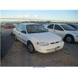 2000 - TOYOTA COROLLA