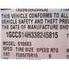 Image 8 : 2003 - CHEVROLET S10 PICKUP