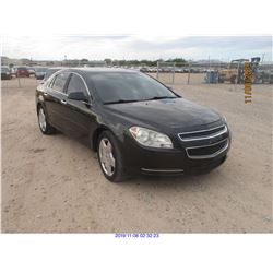 2012 - CHEVROLET MALIBU/SALVAGE TITLE