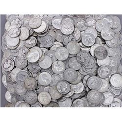 100 pcs. Washington Quarters - 90% Silver