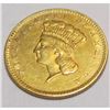 Image 2 : 1856 TYPE III Gold Princess $ 1 Coin