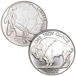 1 oz Buffalo Silver Round