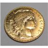Image 2 : 1908 French 20 Francs ROOSTER