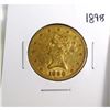 Image 1 : 1898 $10 Gold Liberty Eagle