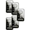 Image 1 : (5) Morgan Design Silver Bars .999 Pure