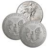 Image 1 : Lot of (3) US Silver Eagles - Random Dates