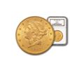 Image 1 : 1907 MS 63 NGC or PCGS $ 20 Gold Liberty
