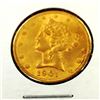 Image 1 : 1901 S $ 5 Gold Liberty