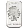 Image 1 : 1 oz Buffalo Design Silver Bar .999 Pure