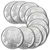Image 1 : (10) Buffalo Design 1 oz. Silver Rounds .999 Pure