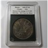 Image 1 : 1896 Mexican 8 Reales Silver in Slab