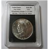 Image 1 : 1922 Peace Silver Dollar in Slab