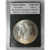 Image 1 : 1881 s BU Grade Morgan in Slab