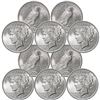Image 1 : (10) 1923 BU Peace Silver Dollars