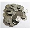 Image 1 : Roll of (50) Mercury Dimes - 90% Silver