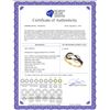 Image 2 : 0.51 CTW Black Color Diamond Double Linked Knot Ring 10KT Yellow Gold - REF-30M2H