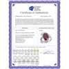 Image 2 : Natural 6.74 ctw ruby & Diamond Engagement Ring 14K White Gold - REF-142F8N