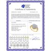 Image 2 : 0.50 CTW Diamond Heart Love Cluster Ring 10KT Yellow Gold - REF-41H3M