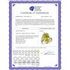 Image 2 : Natural 5.76 ctw lemon-quartz & Diamond Engagement Ring 14K Yellow Gold - REF-90M5H