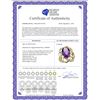 Image 2 : Natural 5.59 ctw amethyst & Diamond Engagement Ring 14K Yellow Gold - REF-59Z6Y