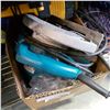Image 2 : MAKITA CIRCULAR SAW, FLASH LIGHT, AND CRAFTSMAN STAPLER