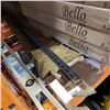 Image 2 : LOT OF 2 ANTIQUE HAND SAWS AND LEVEL