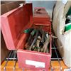 Image 1 : 2 RED TOOL BOXES W/ CONTENTS