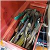 Image 2 : 2 RED TOOL BOXES W/ CONTENTS