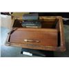 Image 2 : CD CHANGER, VINTAGE RECORDING DEVICES, AND CUTLERY CANTEEN