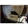 Image 2 : 2 SINGER SEWING MACHINES - 1 ANTIQUE