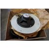 Image 1 : BOX OF SPEAKERS AND ROTEL PA AMP MODEL QA-30