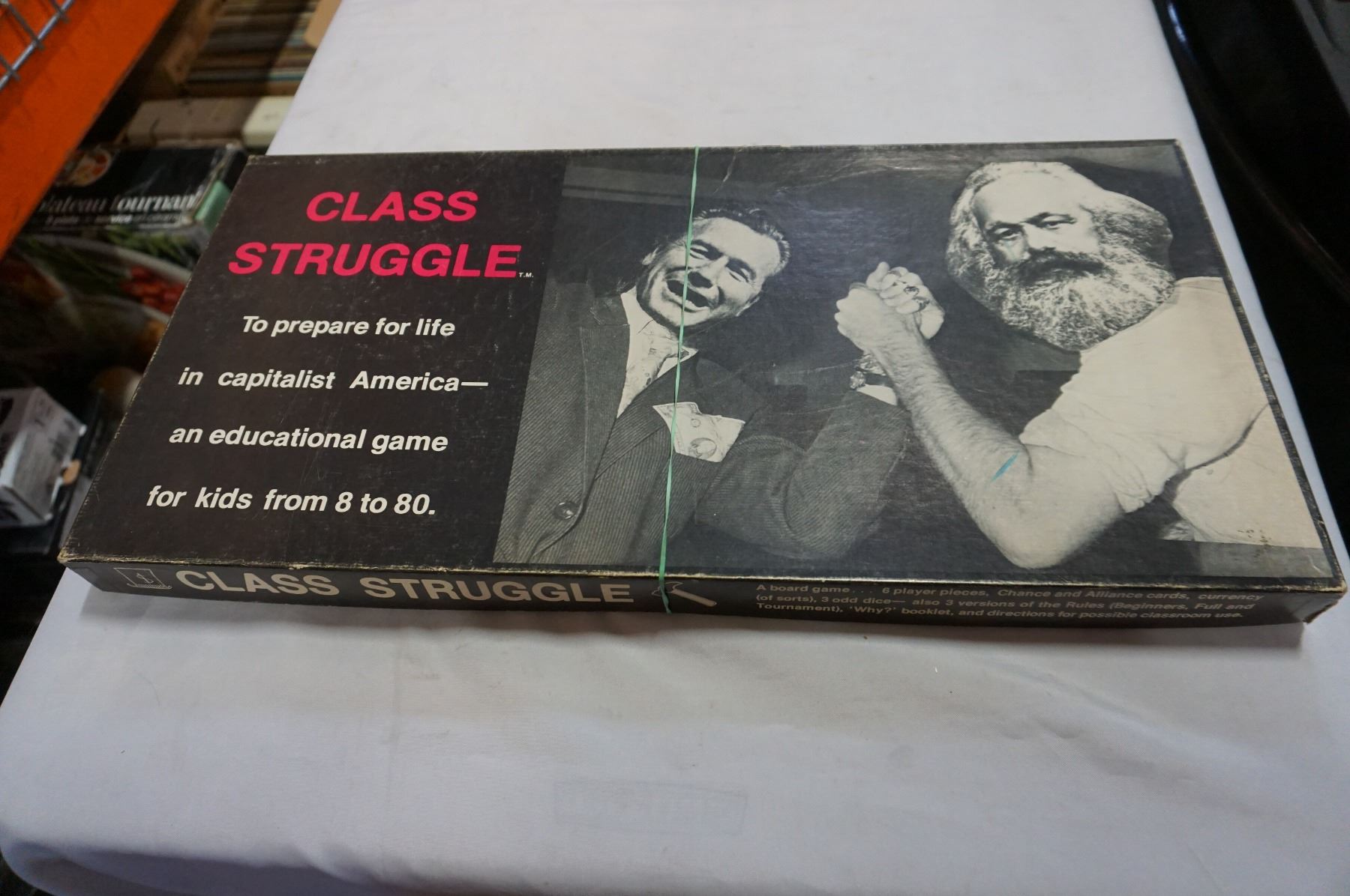 RARE CLASS STRUGGLE BOARD GAME - Big Valley Auction