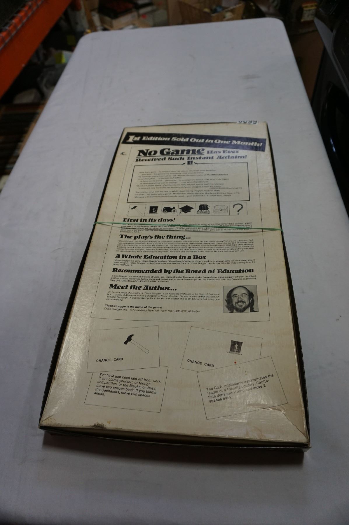 RARE CLASS STRUGGLE BOARD GAME - Big Valley Auction