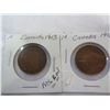 Image 2 : 1913 AND 1916 CANADIAN PENNIES