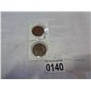 Image 1 : 1917 AND 1921 BRITISH PENNIES
