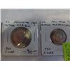 Image 2 : 4 PHILIPPINE/ISA COINS 50 CENTAVOS COPPER/NICKEL, 1 CENTAVO - BRONZE