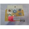 Image 1 : 1964 CANADIAN MINT COIN SET QUEBEC/CHARLOTTOWN CENTENNIAL .800 SILVER