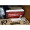 Image 2 : BOX OF COIN COLLECTING SUPPLIES, 40 COIN BOOKS - SOME NEW
