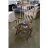 Image 2 : BROWN ROCKING CHAIR