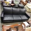 Image 2 : BLACK LEATHER SOFA